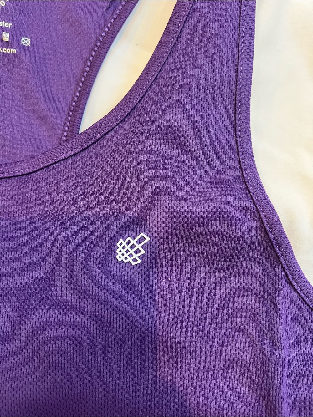 Jed North Purple Racerback Performance Tank - Picture 2 of 5